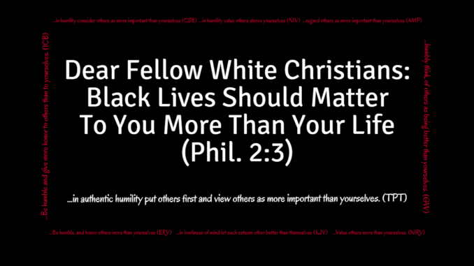 Black Lives Matter More Than Yours Black Lives Matter More Than Yours